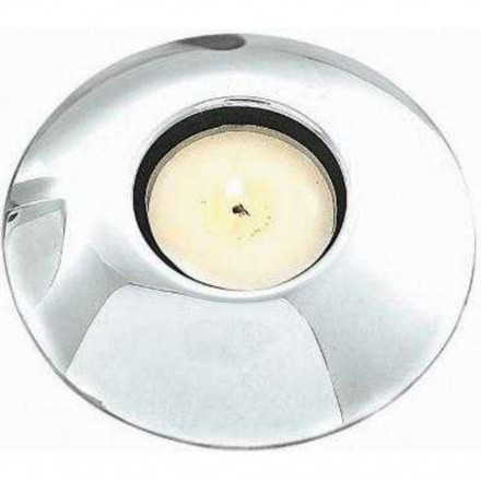Подсвечник круглый для чайной свечи 9,5 см, нержавейка, P.L. - REG 95001139