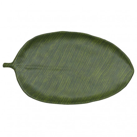 Блюдо 46*25,4*2,8 см овальное Лист Green Banana Leaf пластик меламин P.L. Proff Cuisine 81290147
