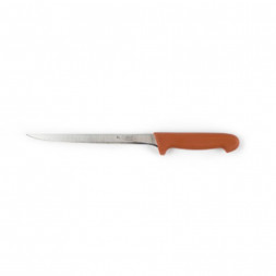 Нож PRO-Line филейный, коричневая ручка, 20 см, P.L. Proff Cuisine