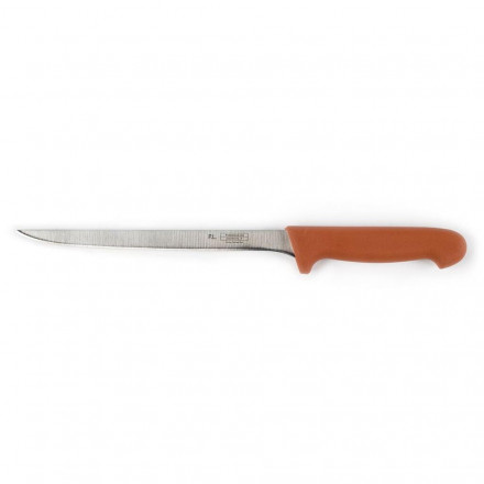 Нож PRO-Line филейный, коричневая ручка, 20 см, P.L. Proff Cuisine 81004108