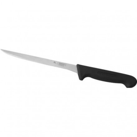 Нож PRO-Line филейный 20 см, черная пластиковая ручка, P.L. Proff Cuisine 99005006