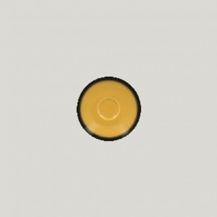 Блюдце RAK Porcelain LEA Yellow 13 см, для чашки 81223413 (желтый цвет) 81223414