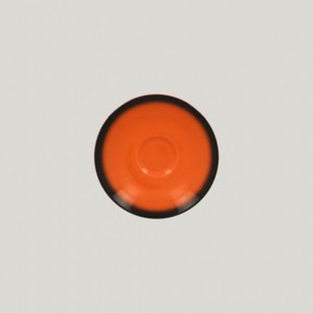 Блюдце RAK Porcelain LEA Orange 13 см, к чашке 81223538 (оранжевый цвет) 81223539