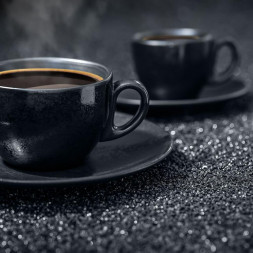 Кофейная чашка RAK Porcelain Karbon 200 мл (блюдце к ней KRCLSA02)